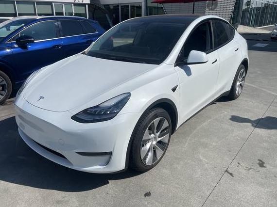 TESLA MODEL Y 2021 5YJYGDEEXMF275490 image